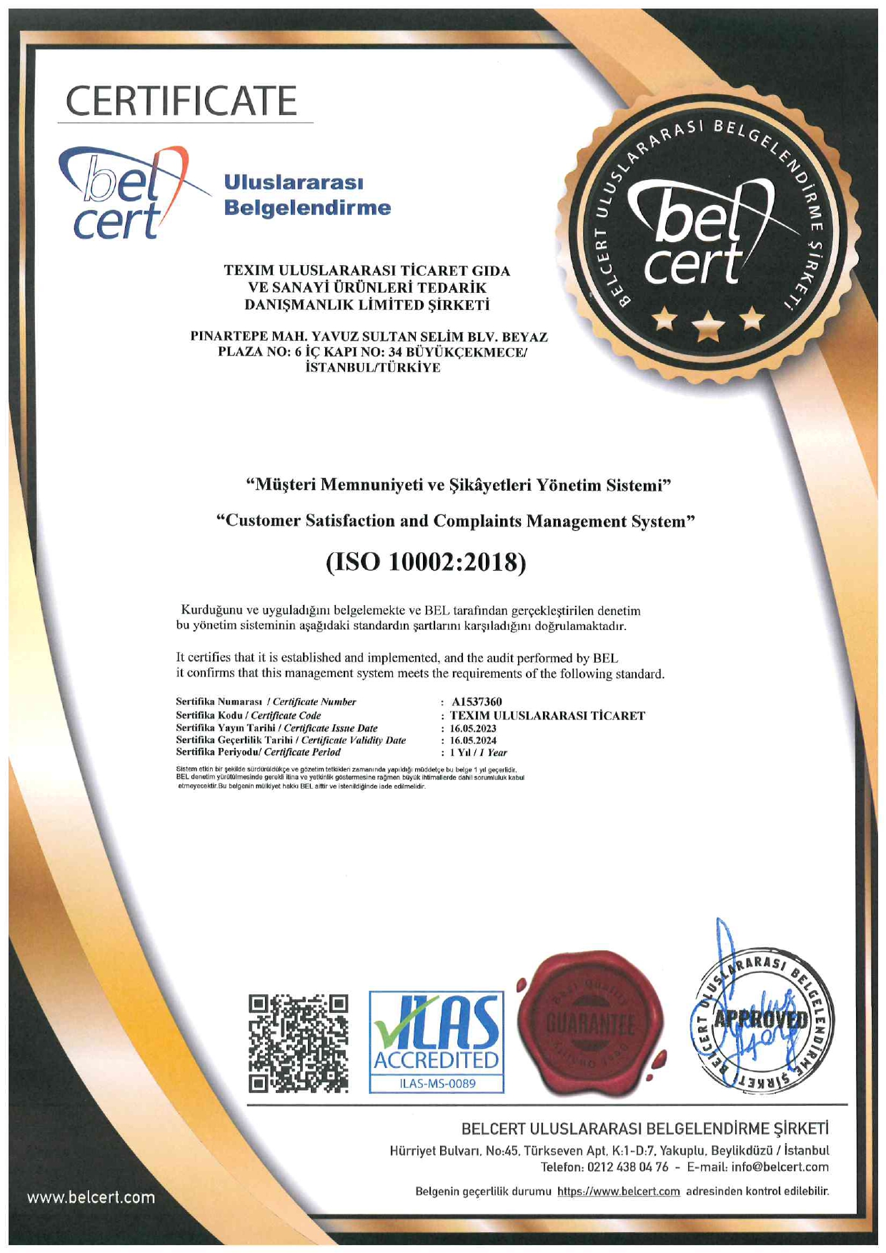 Texim International Trading